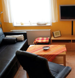 Ferienwohnung Wohnzimmer